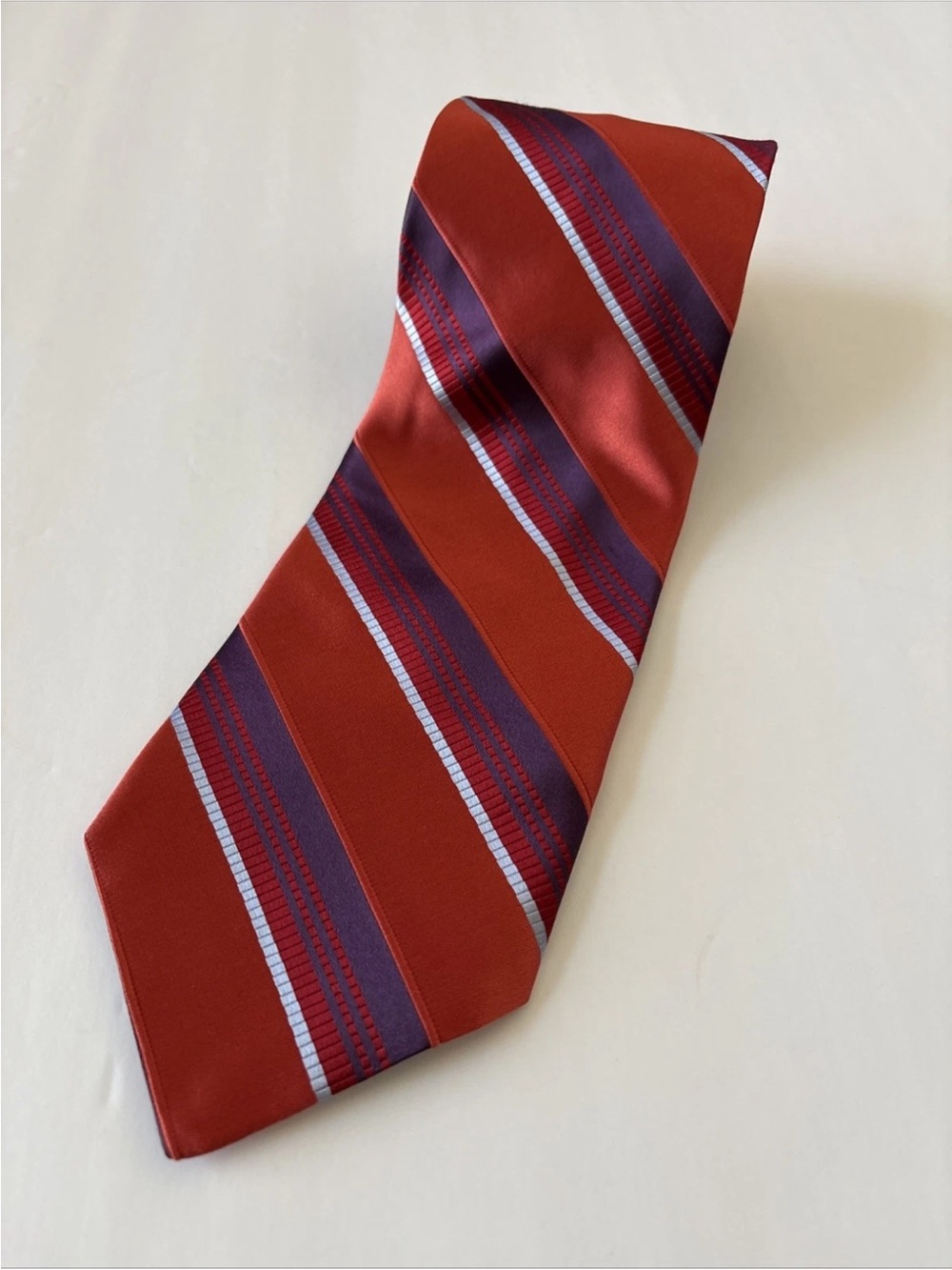 Tommy Hilfiger Striped Silk Men’s Tie